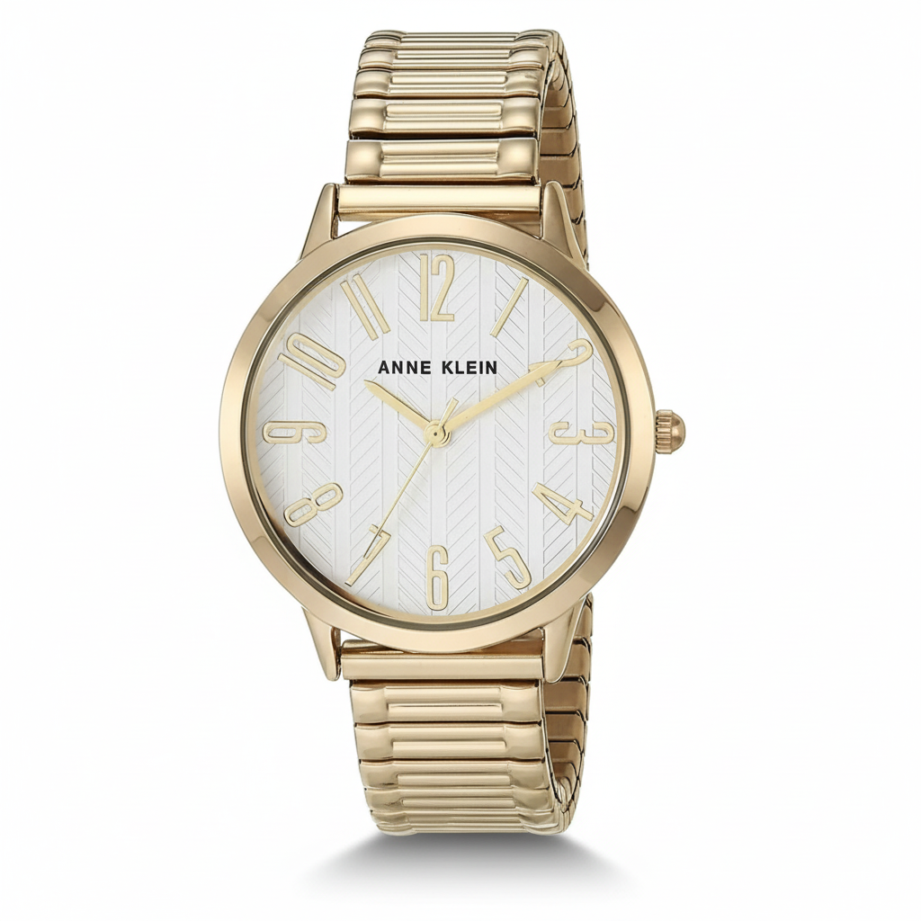 Anne Klein Women’s Two-Tone Expansion Bracelet Quartz Watch