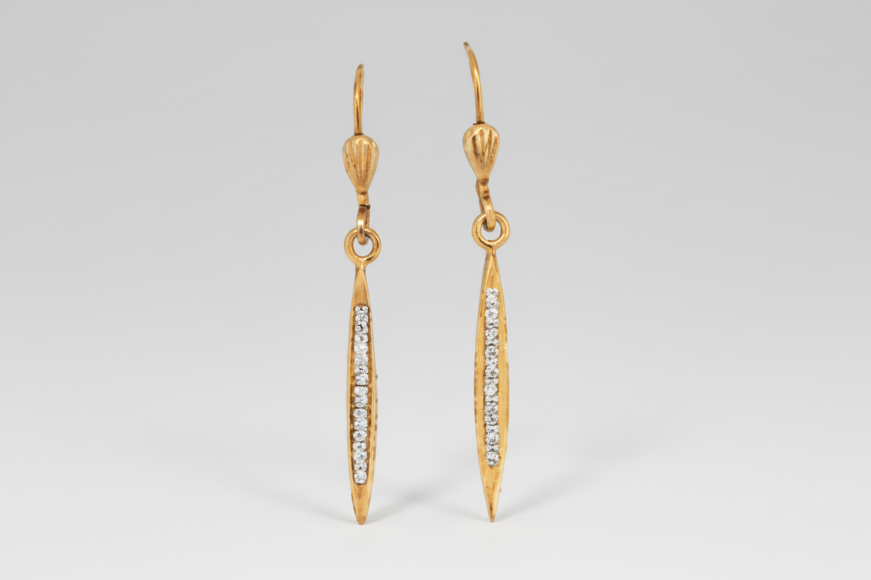 Small Spear Earrings