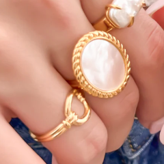 Mother of Pearl Ring