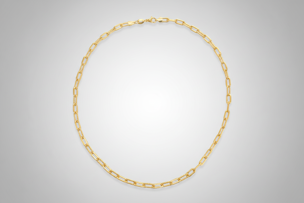Gold Filled Twist Paperclip