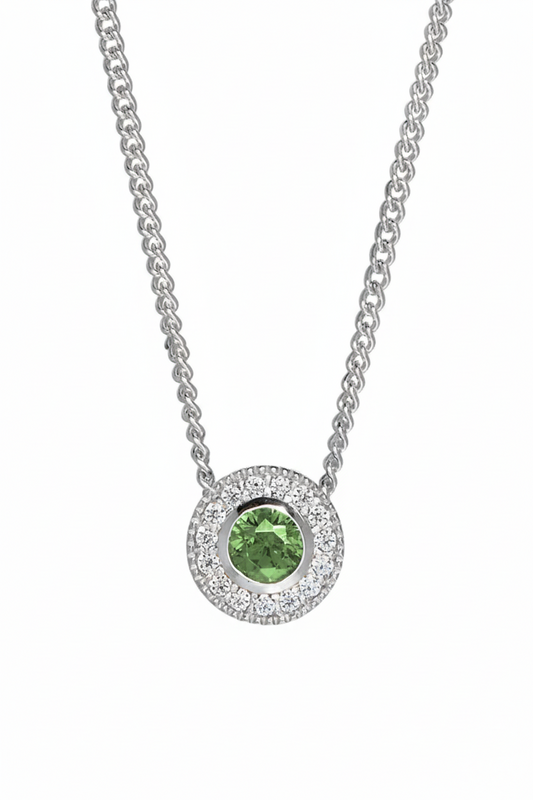 August Birthstone Pendant