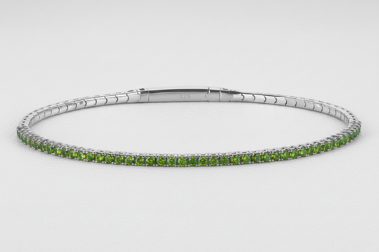 August Birthstone Flex Bracelet