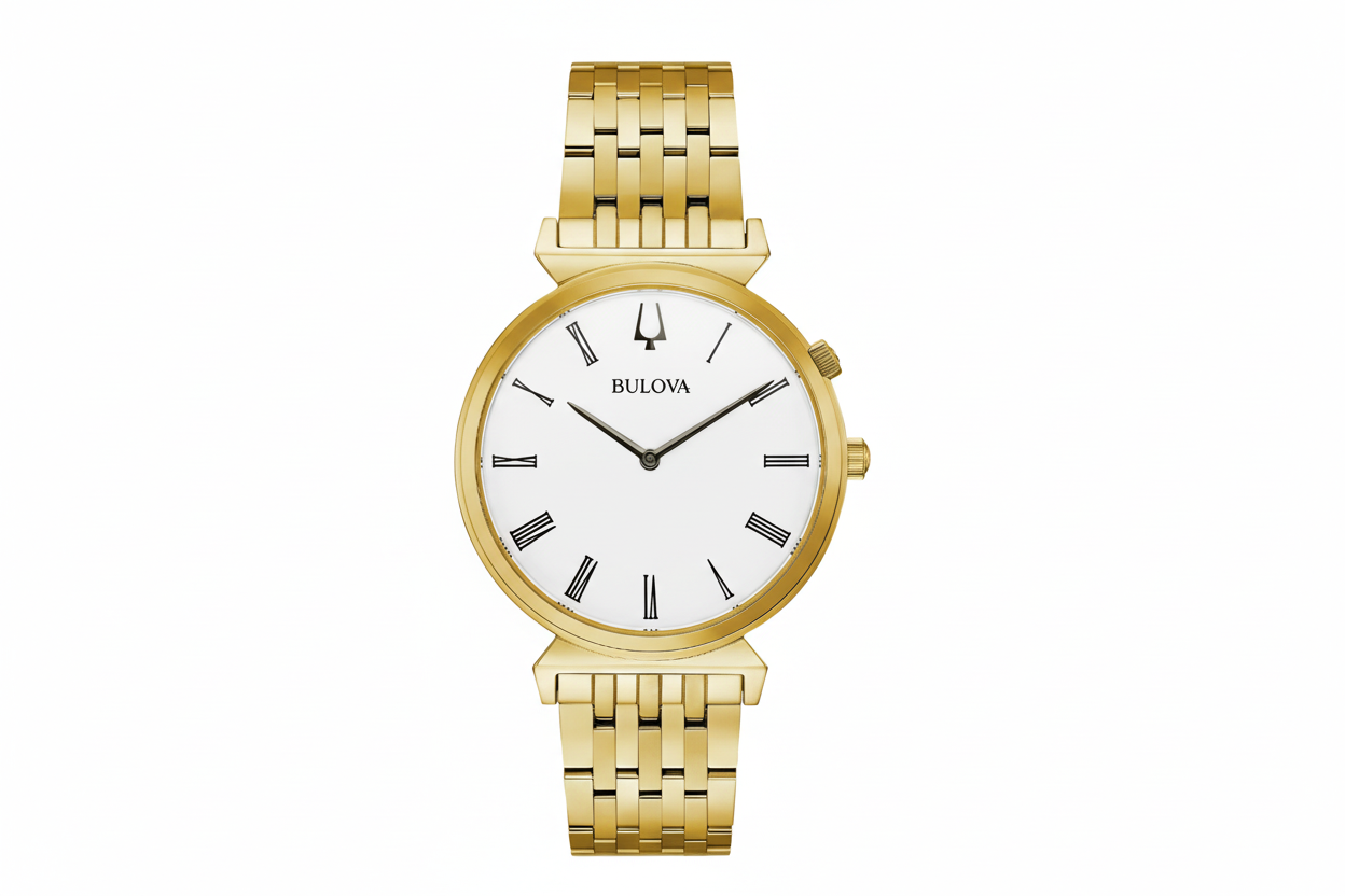 Bulova Regatta Gold-Tone Finish Men’s Watch