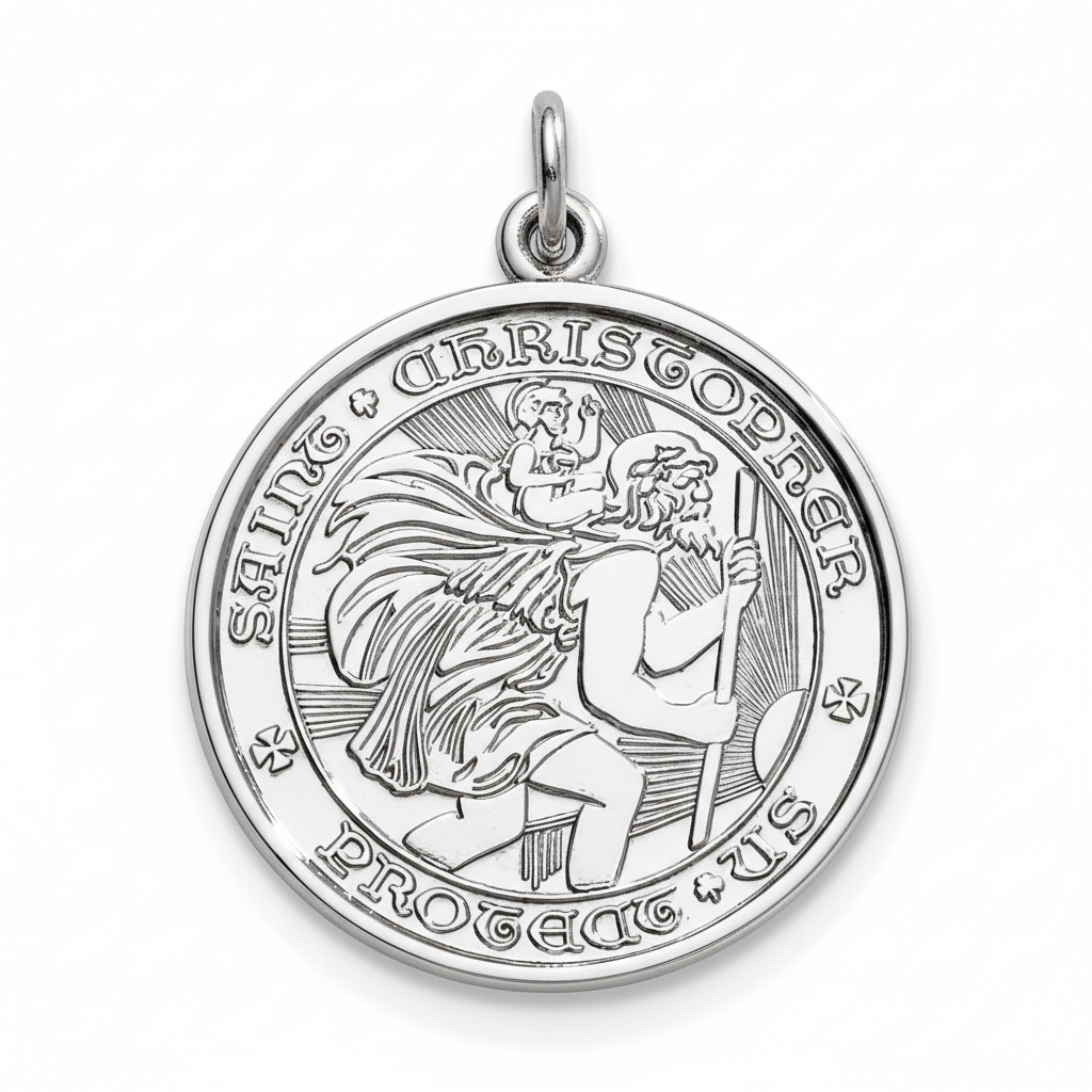 St. Christopher Medals Plain