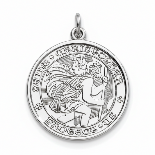 St. Christopher Medals Plain