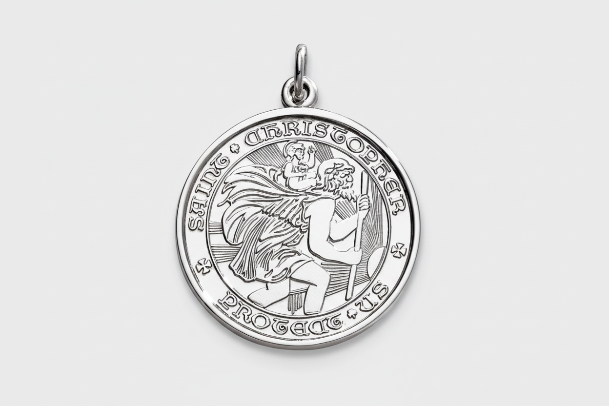 St. Christopher Medals Plain