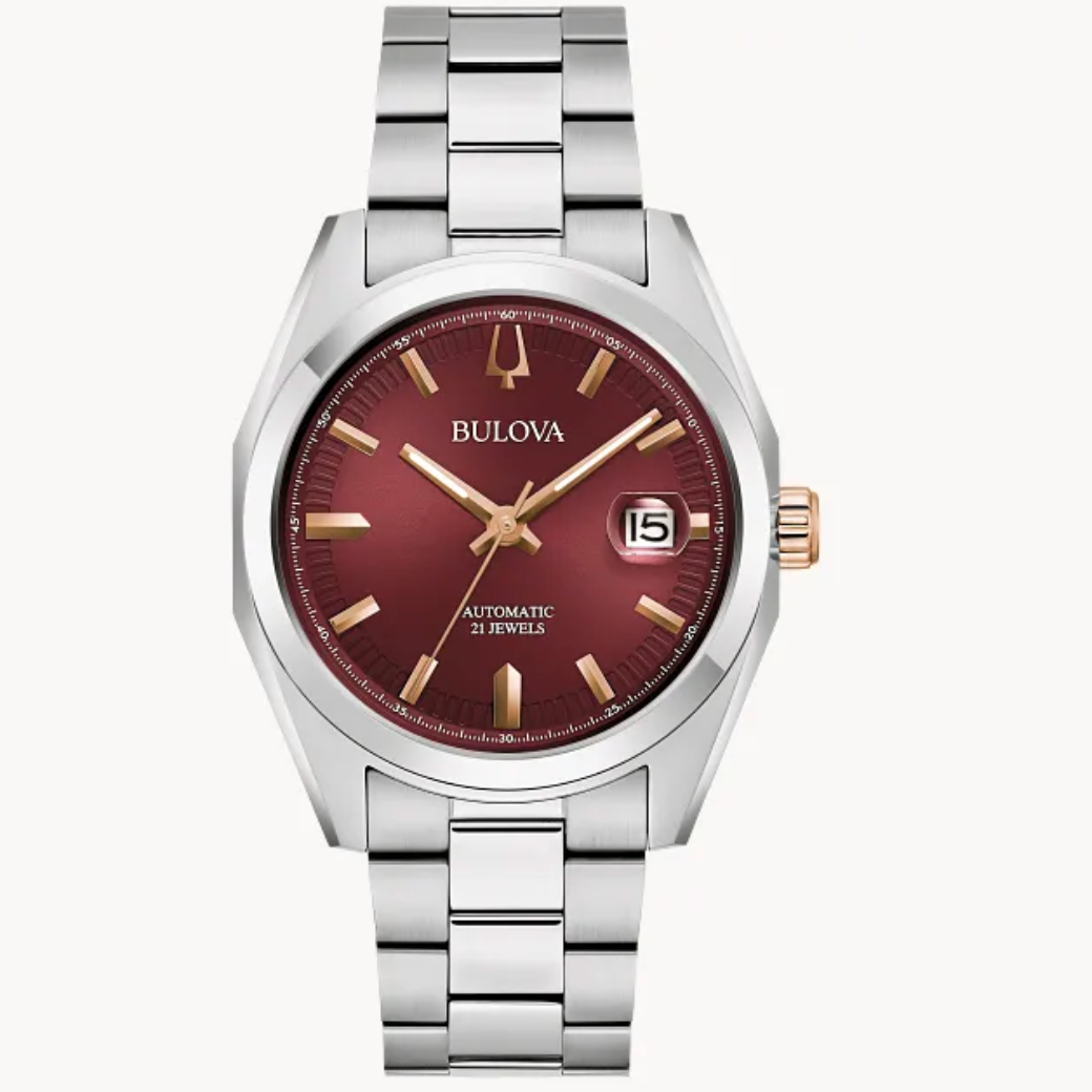 Bulova Stainless Steel Surveyor Classic Men’s Watch