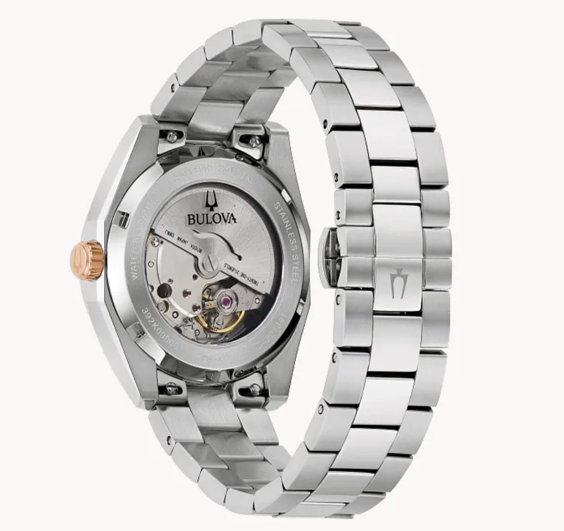 Bulova Stainless Steel Surveyor Classic Men’s Watch