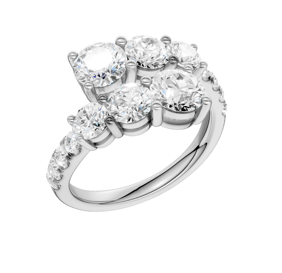 Bypass Diamond RIng (Round)