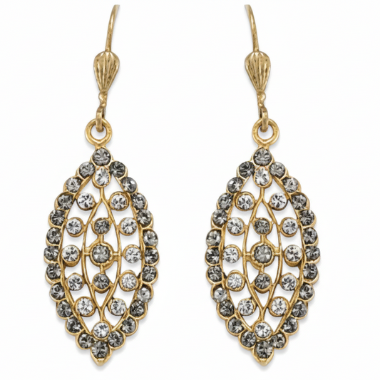 Rhinestone Filigree Marquise