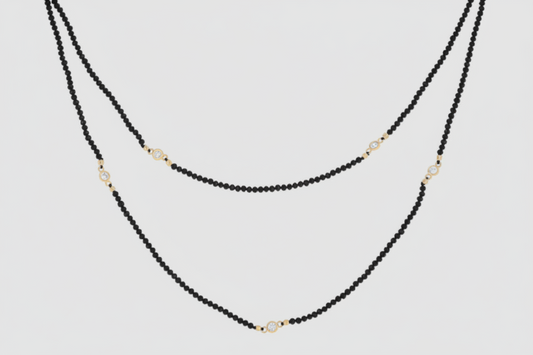 Obsidian Stone Necklace