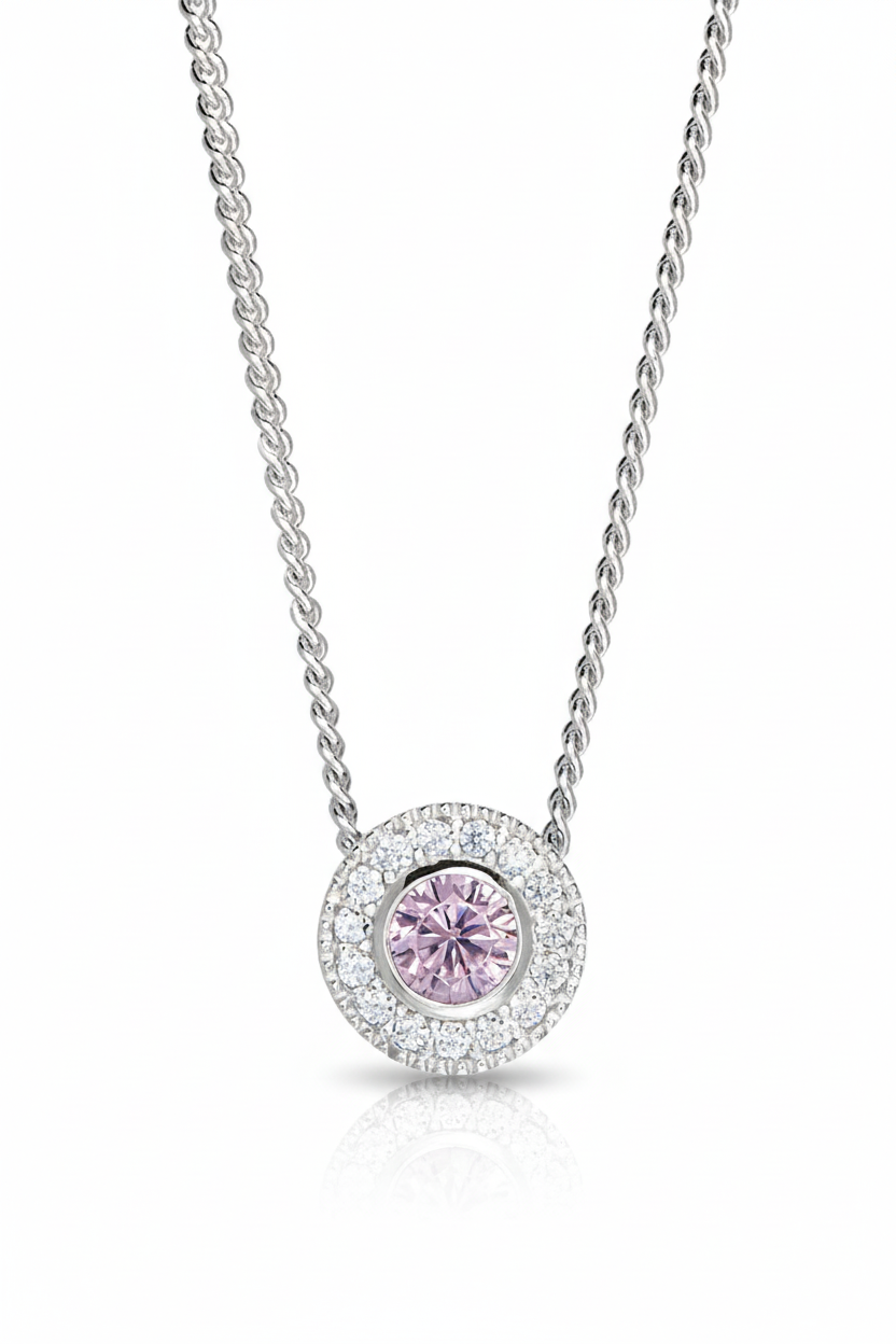 October Birthstone Pendant