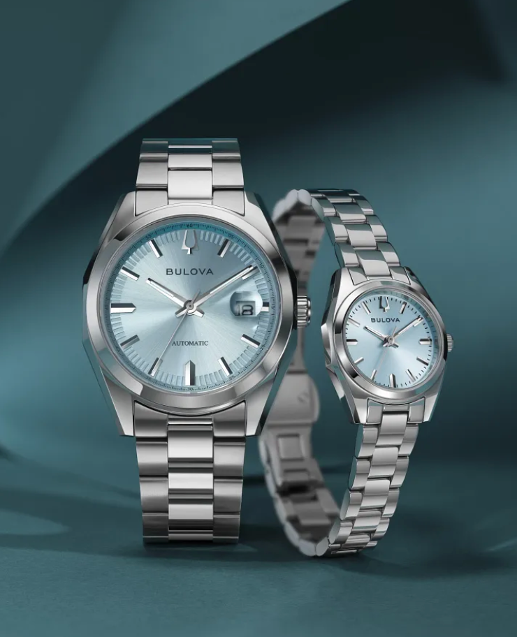 Light Blue Dial Ladies Surveyor Watch